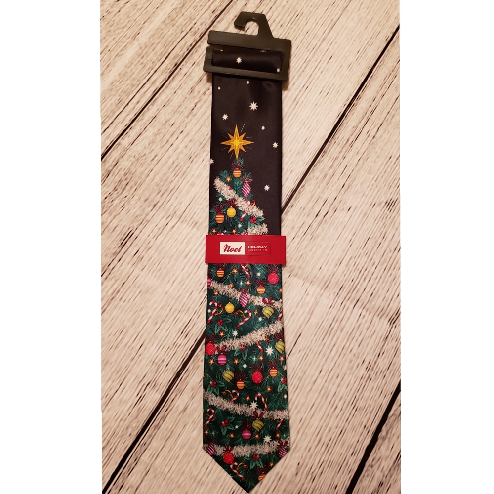 🎄TIE Christmas Black/Multi